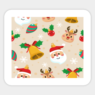 Christmas Pattern Sticker